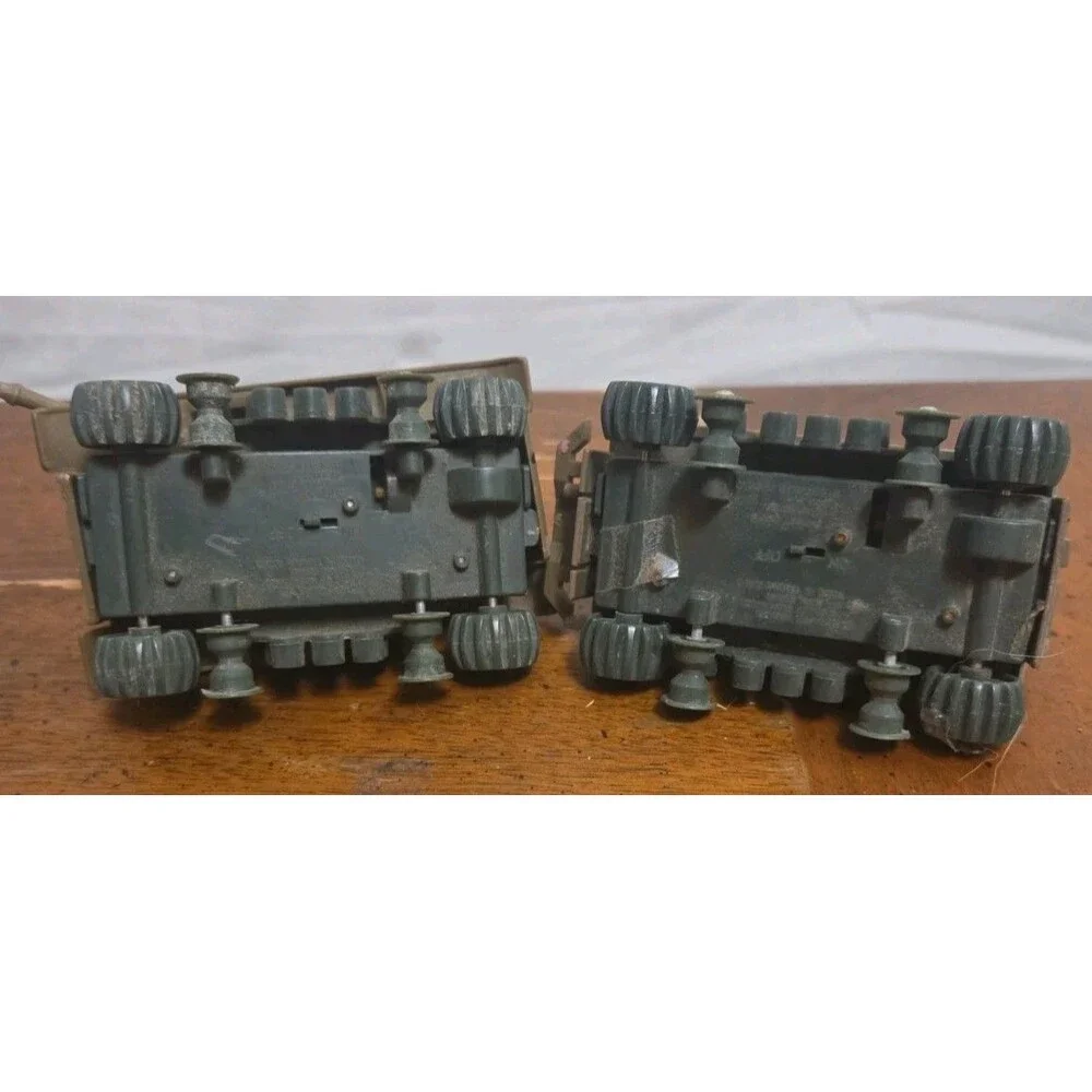 Schaper Stomper 4x4 Mobile Force Tanks Half-Tracks Not Work For Parts 1980s Vntg